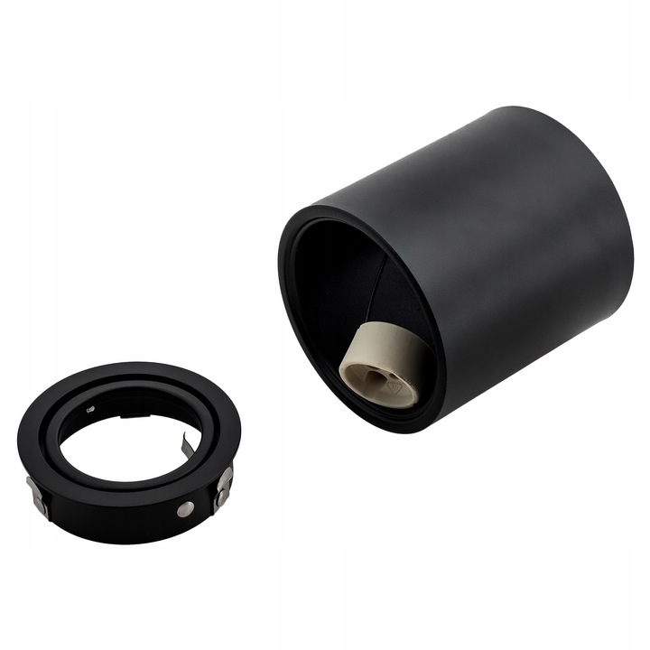 3x SPOT OPRAWA NATYNKOWA HALOGENOWA SUFITOWA tuba ruchoma GU10 żarówka LED