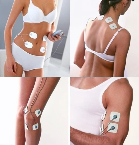 ELEKTROSTYMULATOR STYMULATOR MIĘŚNI MASAŻER 8 ELEK