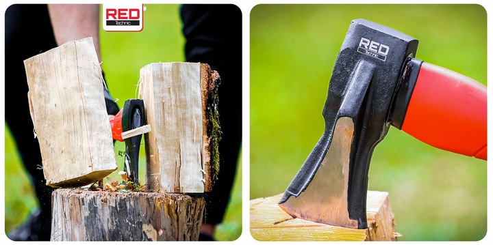 SIEKIERA ROZŁUPUJĄCA ZESTAW SIEKIER TOPOREK CIESIELSKA DO ŁUPANIA 3