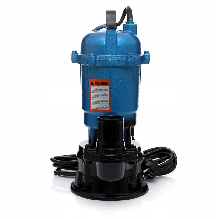 POMPA DO WODY BRUDNEJ CZYSTEJ SZAMBA Z ROZDRABNIACZEM ZATAPIALNA + WĄŻ 20M