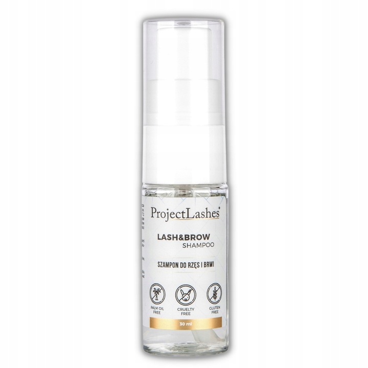 SZAMPON DO RZĘS I BRWI ProjectLashes 30 ml łagodny