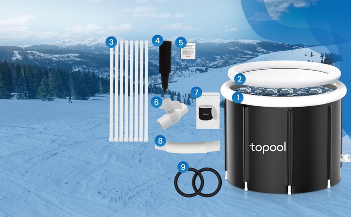 BASEN DO MORSOWANIA WANNA BECZKA PRZENOŚNY DO REGENERACJI KĄPIELE