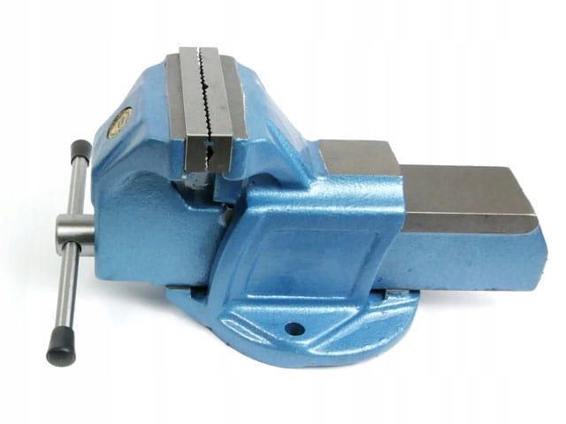 Imadło ślusarskie stałe typ 1250 150 mm BISON-BIAL do warsztatu wiertarki