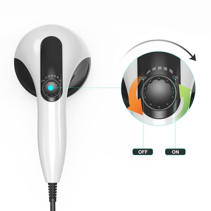 PISTOLET DO MASAŻU MASAŻER ANTYCELLULITOWY WYSZCZUPLAJĄCY DO CELLULITU XL