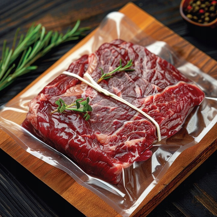 ZGRZEWARKA PAKOWARKA PRÓŻNIOWA DO ŻYWNOŚCI JEDZENIA + FOLIA 10 SZTUK