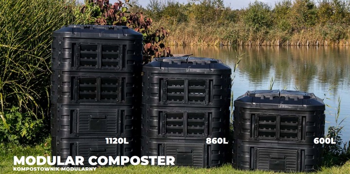 KOMPOSTOWNIK MODUŁOWY Całoroczny KOMPOSTOWNIA Eko