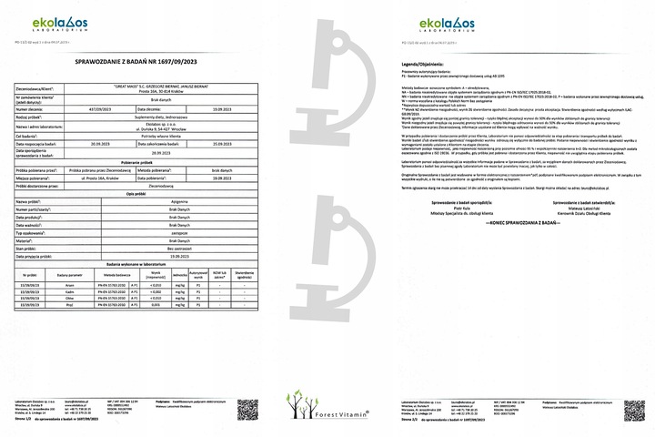 APIGENINA 10g APIGENIN CZYSTA 98% ZDROWIE MOCNA