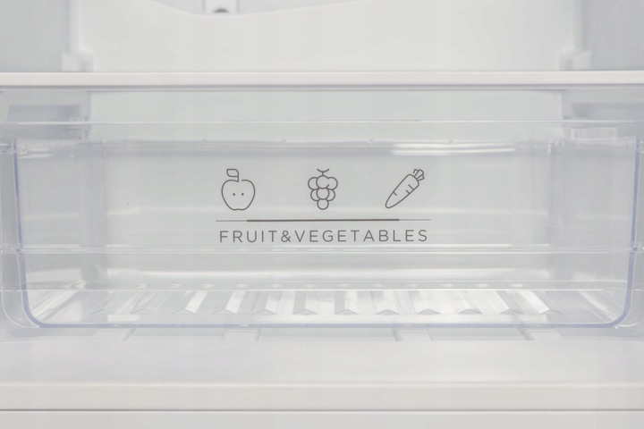 Lodówka Lodówko zamrażarka chłodziarka 152cm 174L Low Frost INOX 39dB