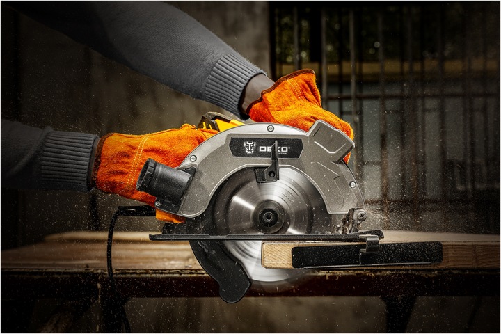 PIŁA TARCZOWA PRZECINARKA PILARKA RĘCZNA DO DREWNA 1600W TARCZA 185MM