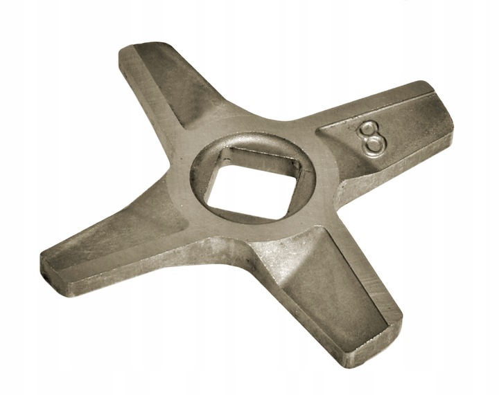 Nożyk dwustronny + Sitko 8 x 4 do maszynki Zelmer Nr 8 Diana 586 686