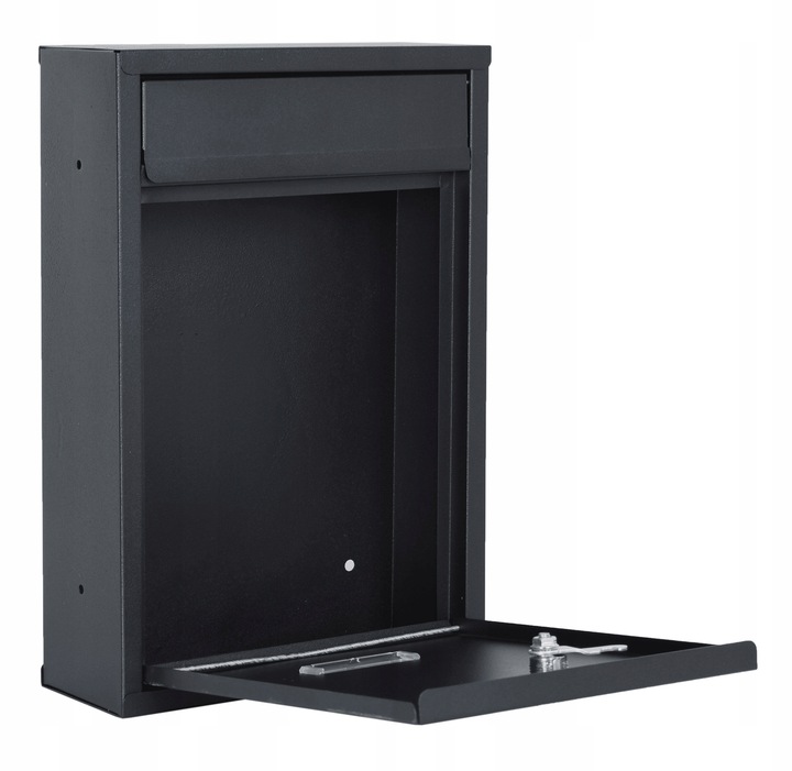 SKRZYNKA POCZTOWA NA LISTY POCZTĘ Z NUMEREM DOMU NAZWĄ ULICY NAPIS