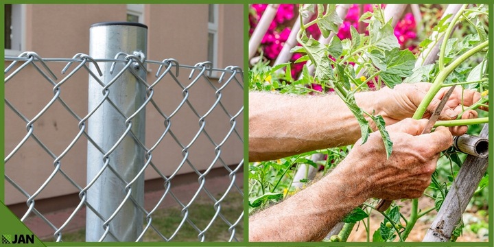DRUT ocynkowany NACIĄGOWY sadowniczy 2,5 do SIATKI OGRODZENIOWEJ 50m