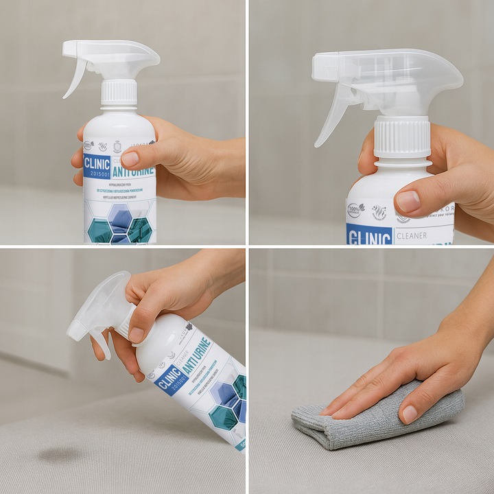 Spray Neutralizator Zapachów Usuwanie Plam Isokor Anti Urine Clinic 500ml