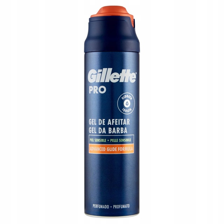 ZESTAW GILLETTE PRO SENSITIVE żel do golenia Zestaw 3 x 200 ml
