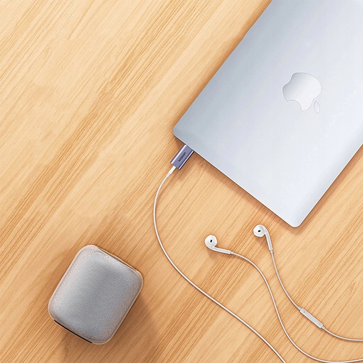 Adapter USB do komputera, przejściówka audio do mini jack 3,5 mm, Ugreen
