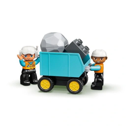 LEGO DUPLO Ciężarówka i koparka gąsienicowa 10931