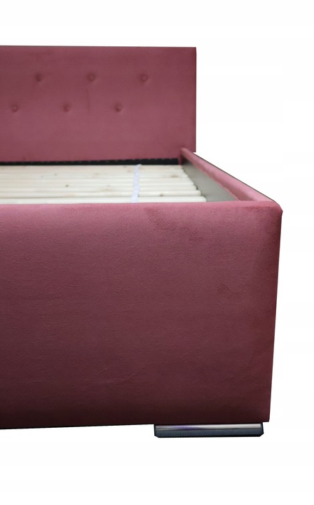 Łoże tapicerowane SLIM 160 łóżko ze stelażem