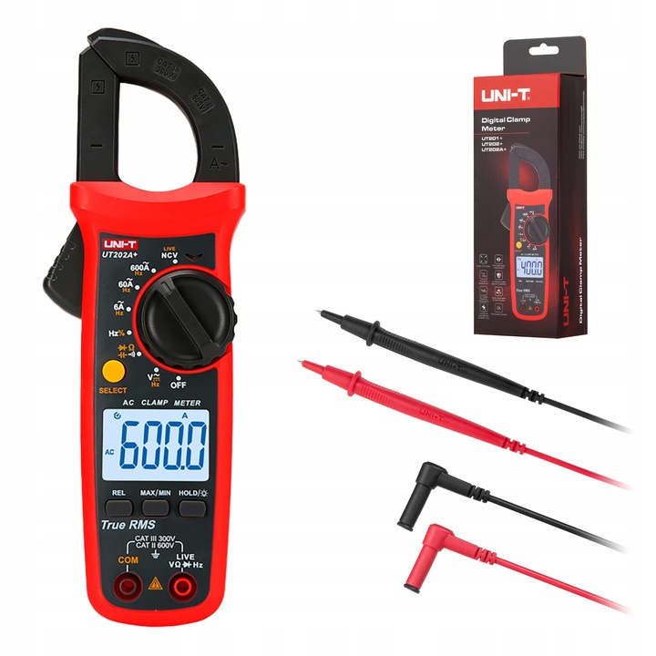 Miernik cęgowy Uni-T UT202A+