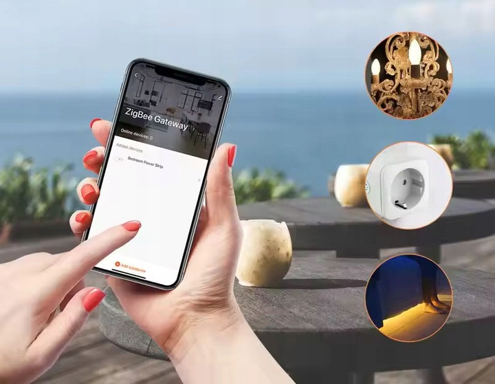 CENTRALKA BRAMKA BRAMA ZigBee 3.0 + Bluetooth WiFi TUYA SMART LIFE HOME LAN