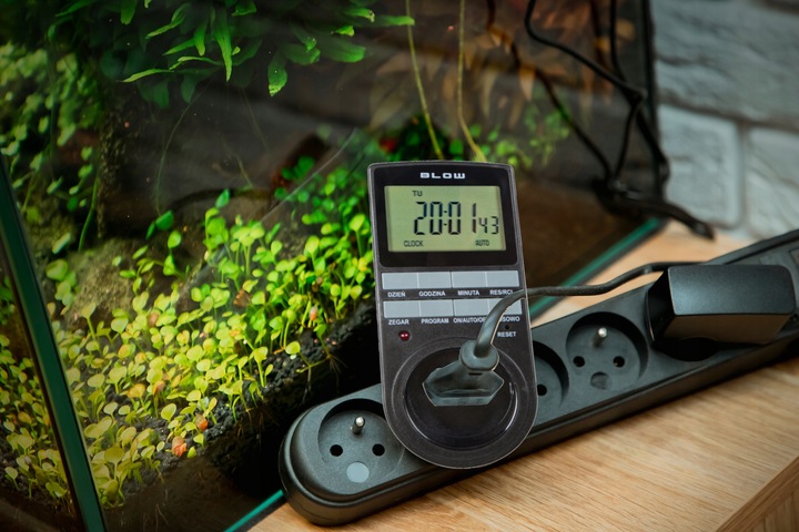 PROGRAMATOR CZASOWY WŁĄCZNIK WYŁĄCZNIK HARMONOGRAM WYŚWIETLACZ CYFROWY