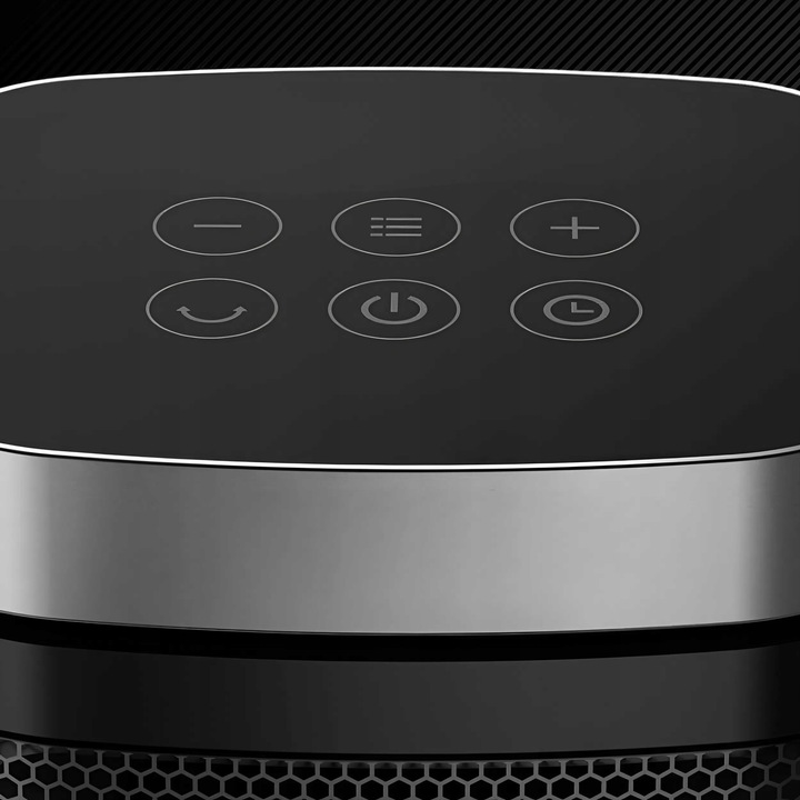 Termowentylator Farelka Cichy 2000W + Timer 4 Tryby Energooszczędny