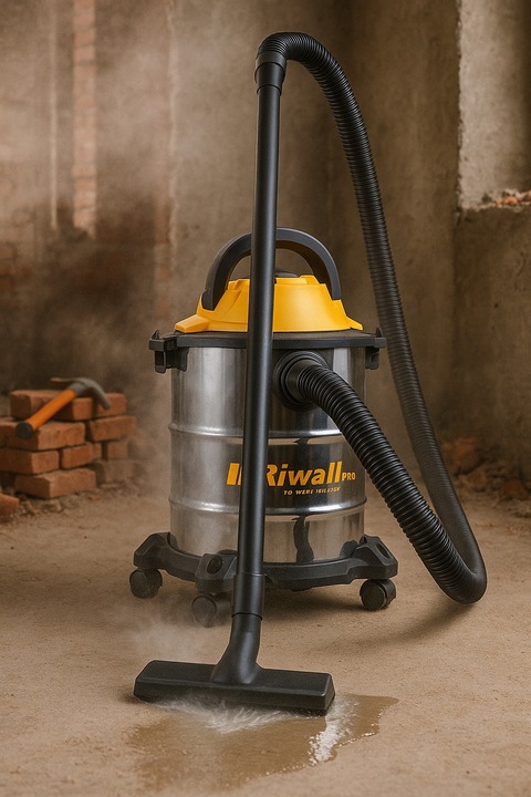 Odkurzacz przemysłowy bezworkowy 2.0 RVS-01 sucho mokro do popiołu