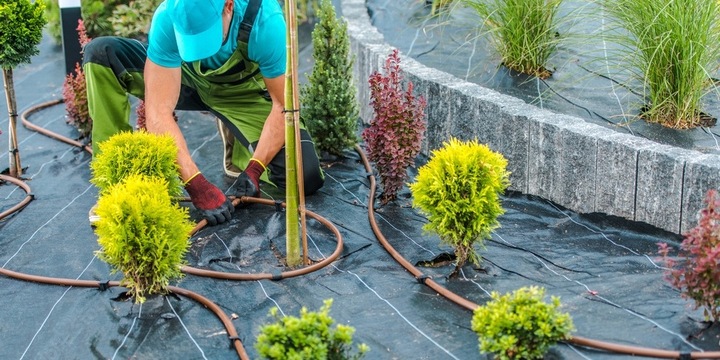 Linia kroplująca 50m z kompensacją ciśnienia zestaw PREMIUM seria BRĄZ