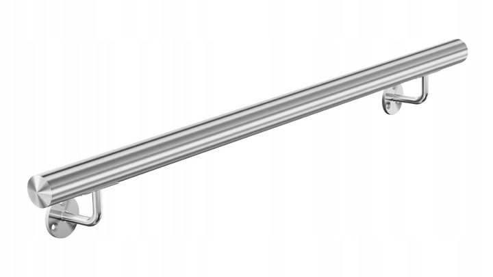 Poręcz schodowa, ścienna solidna rura 2,0 mm stal nierdzewna długość