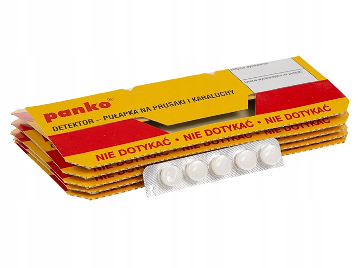 5X LEP PUŁAPKA KLEJ NA KARALUCHY I PRUSAKI PANKO