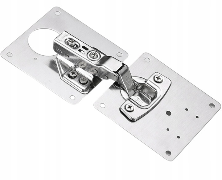 30x PŁYTKA DO NAPRAWY WYRWANYCH ZAWIASÓW MEBLOWYCH SZAFEK ZESTAW