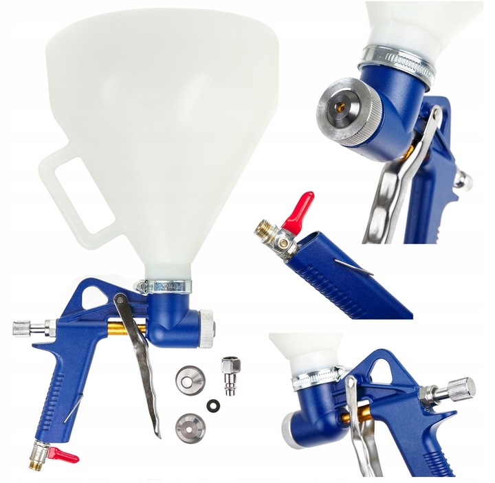PISTOLET DO TYNKOWANIA TYNKÓW TYNKU MALOWANIA ŚCIAN TYNKARSKI
