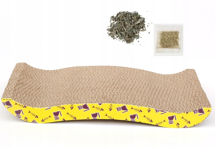 Drapak Dla Kota Legowisko Kartonowy Lodka 45cm - Wygodny, Stabilny, Eko