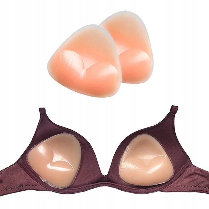 WKŁADKI DO BIKINI STANIKA PUSH UP SILIKON WYMIENNE MODELUJĄCE POWIĘKSZAJĄCE