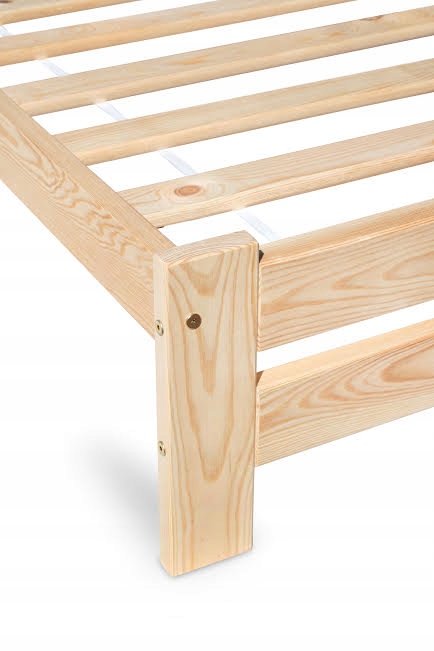 ŁÓŻKO SOSNOWE ADAL 90x200 z mocnym stelażem