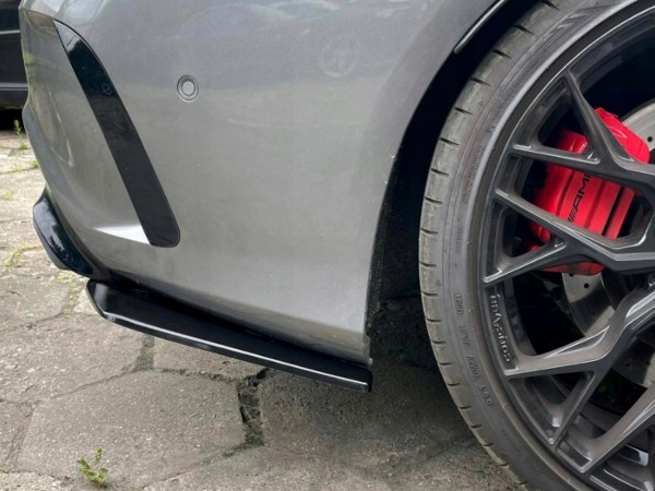 2x SPLITTER DOKŁADKA LISTWA ZDERZAKA TYLNEGO Tył UNIWERSALNE Tuning POŁYSK!