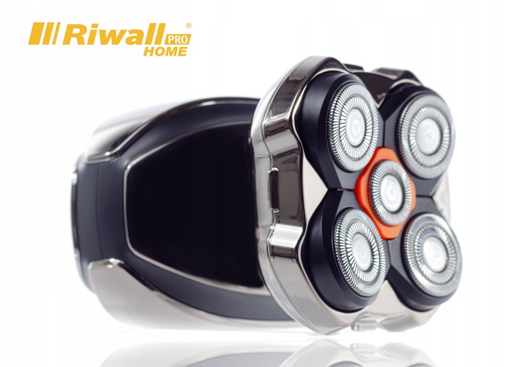 GOLARKA MĘSKA AKUMULATOROWA RIWALL MASZYNKA DO GOLENIA 5D LED USB-C TRYMER