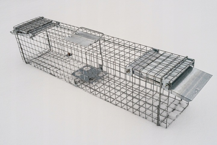 PROFESJONALNA PUŁAPKA ŻYWOŁAPKA KUNY SZCZURY ŁASKI NORKI ŁAPKA