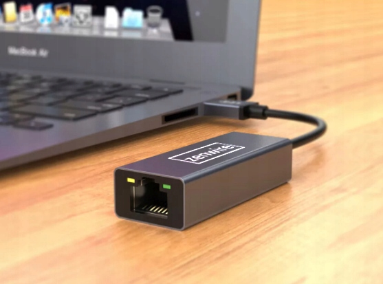 Przejściówka Adapter Karta Sieciowa USB 3.0 Ethernet RJ45 do laptopa LAN