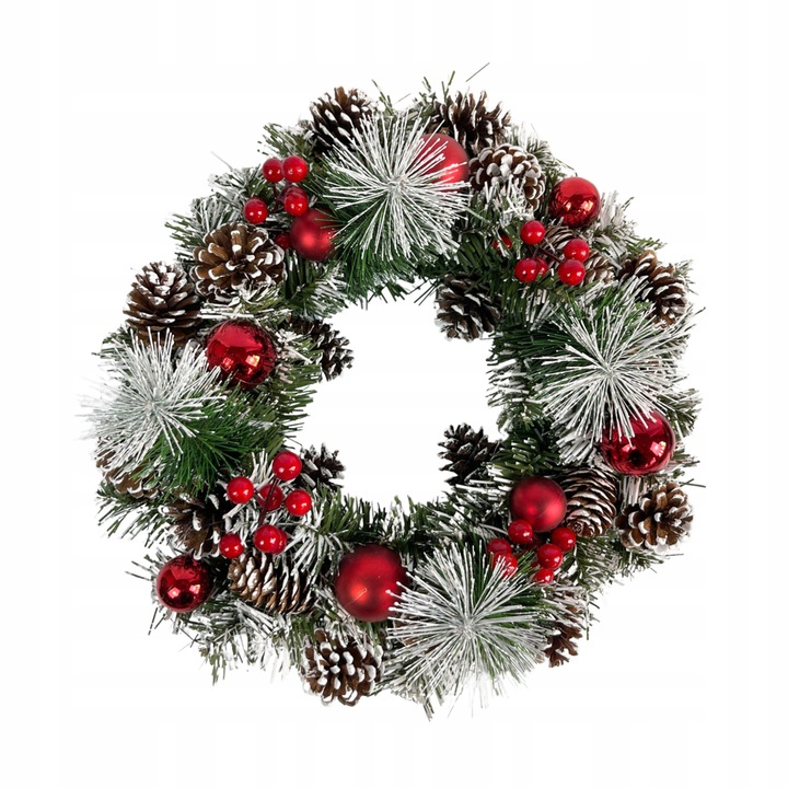 Wieniec Stroik Bożonarodzeniowy 36 cm