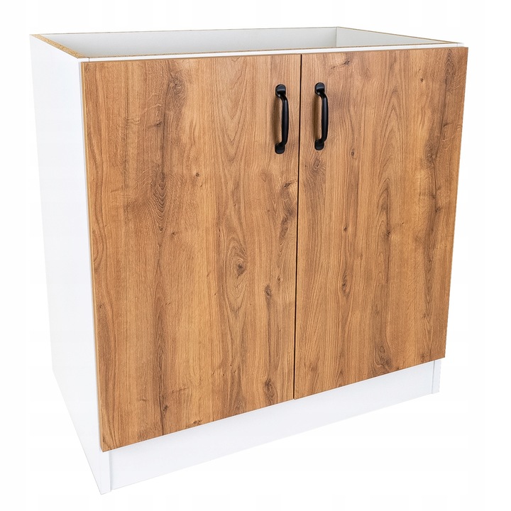 Szafka kuchenna pod zlewozmywak 80cm Lancelot Sonoma Artisan Biała