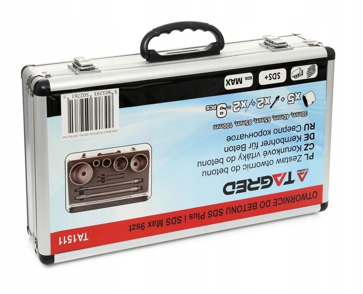 OTWORNICE DO BETONU SDS PLUS SDS MAX OTWORNICA 9el