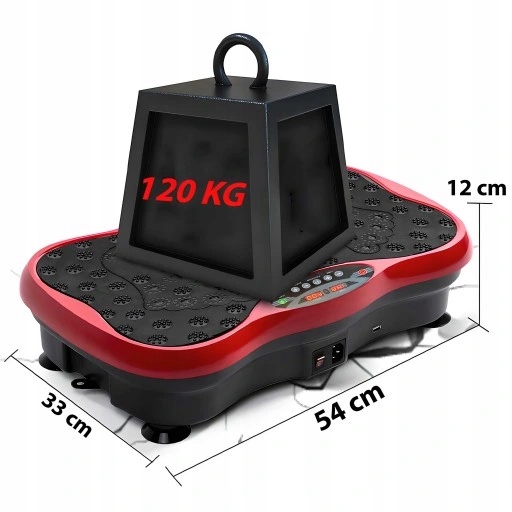 Platforma Wibracyjna Do Ćwiczeń Masażer Vibro Slim Wyszczuplająca + Pilot