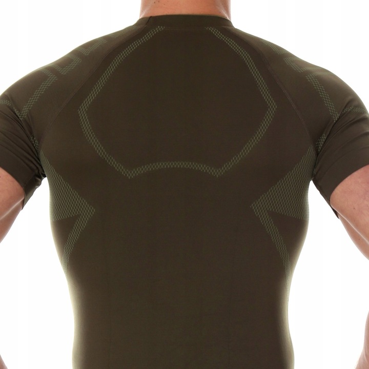 Męska KOSZULKA TERMOAKTYWNA BRUBECK RANGER PROTECT z krótkim rękawem