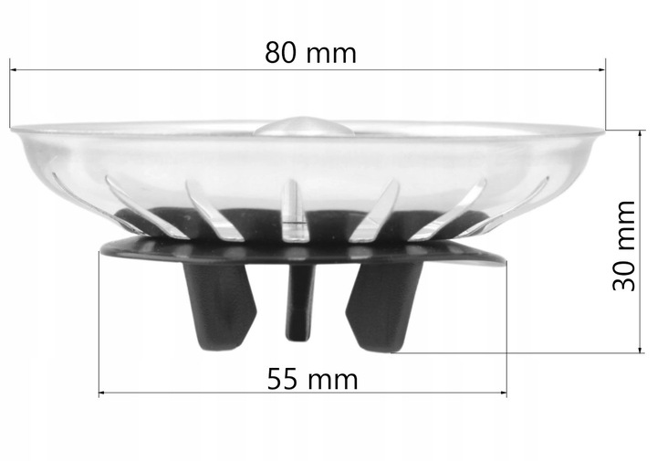 Korek Sitko Koszyk TEKA IKEA FRANKE zatyczka zlewu