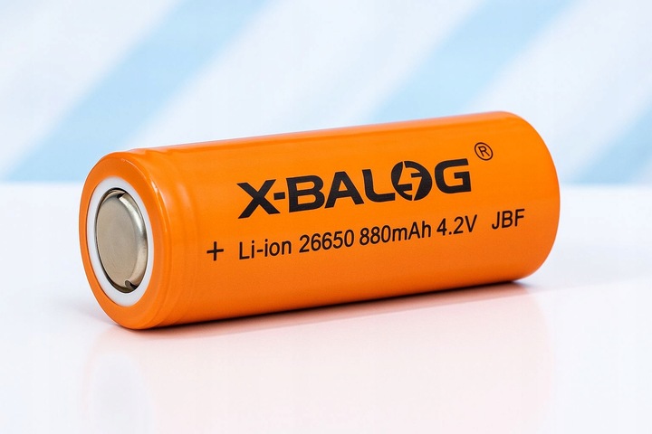 Akumulator 26650 8800 mAh 4,2V LI-ION bateria do Latarki Radia Extra
