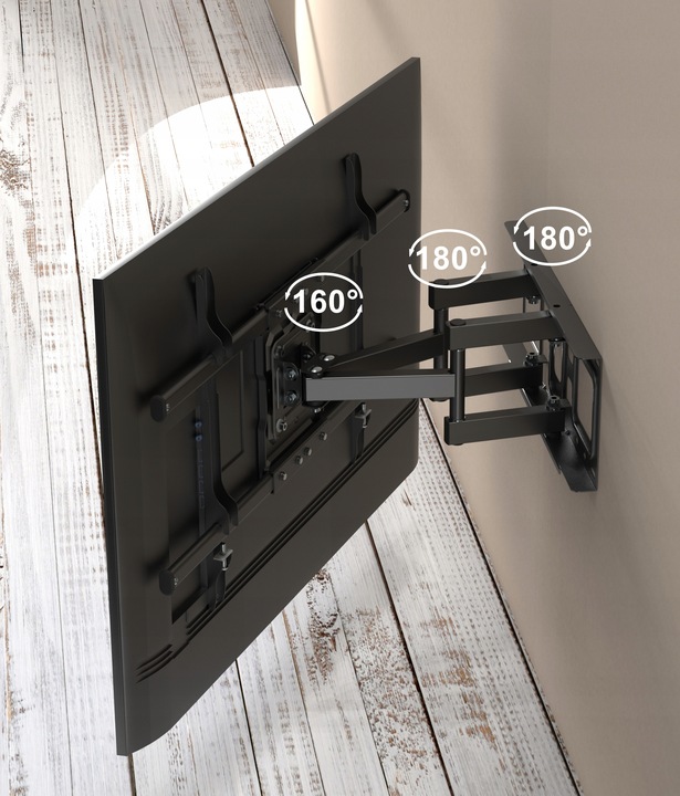 EXTRA MOCNY Uchwyt do Telewizora Wieszak TV 32-85 cal Uniwersalny TEST 60kg