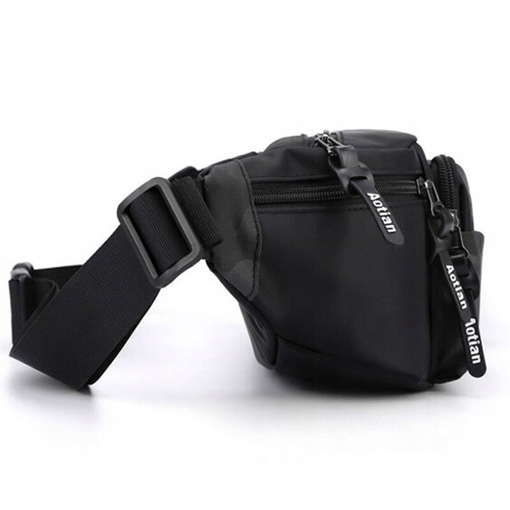 Torebka saszetka BIODRÓWKA NERKA męska POJEMNA SOLID PREMIUM BARDZO DUŻA