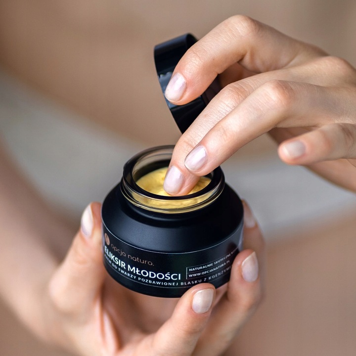 Krem do twarzy z koenzymem Q10 Eliksir Młodości Opcja Natura 50 ml