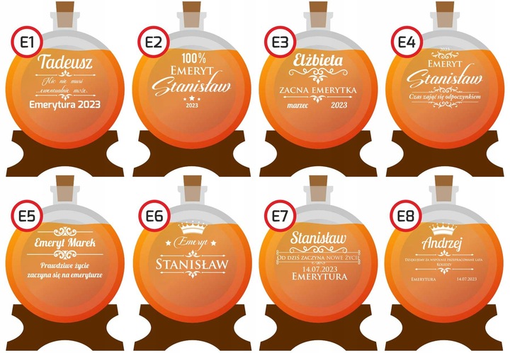 Beczka szklana antałek beczułka karafka 2L z kranikiem GRAWEREM na