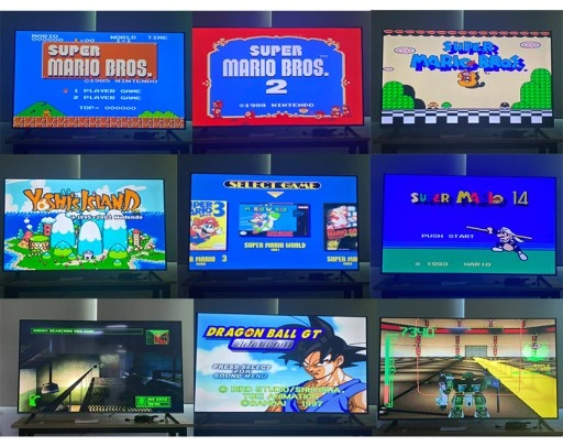 GRA 4K TELEWIZYJNA KONSOLA RETRO+2 PADY+10000 GRY